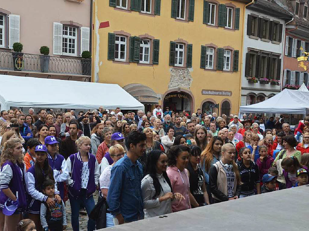 Beim Street Dance Contest bei Wein & Musik in Staufen ist der Nachwuchs am Start.