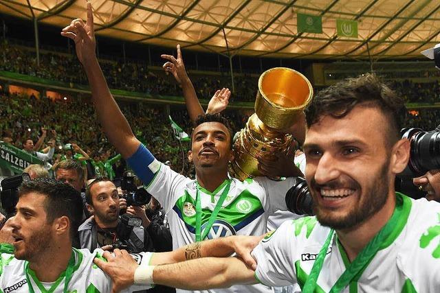 Fotos: Der VfL Wolfsburg siegt im DFB-Pokalfinale gegen Dortmund 3:1