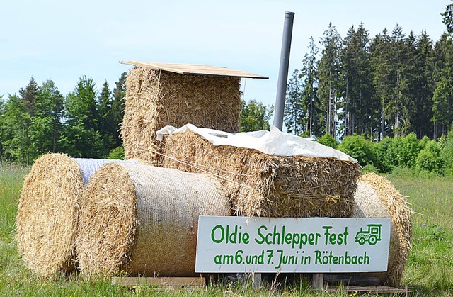 <Text>Die Feuerwehrabteilung  Rtenbac...nde 6. und 7. Juni aufmerksam</Text>.   | Foto: Liane Schilling