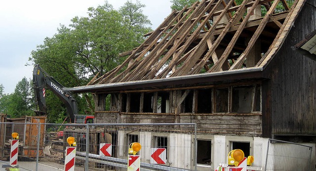 Die ehemalige Kferei beim Ladhof wird...s Gebude am Ortsausgang von Prechtal.  | Foto: Thomas Steimer