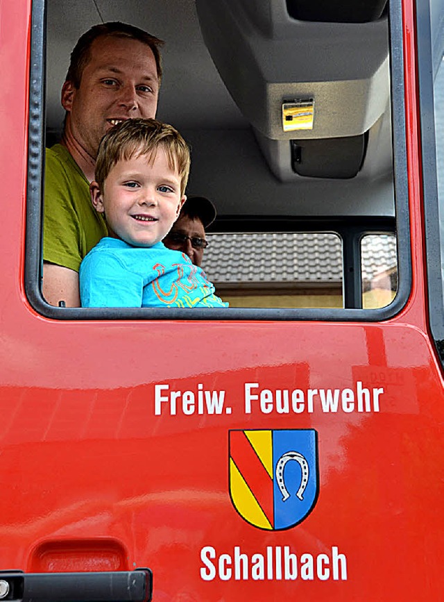 Auf zur Feuerwehrschau  | Foto: Markus Maier