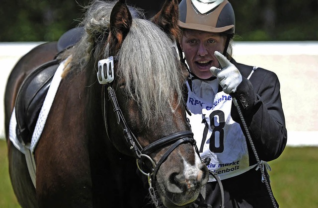 Alles hat gut geklappt bei Anke Wolpert.   | Foto: Bettina Schaller