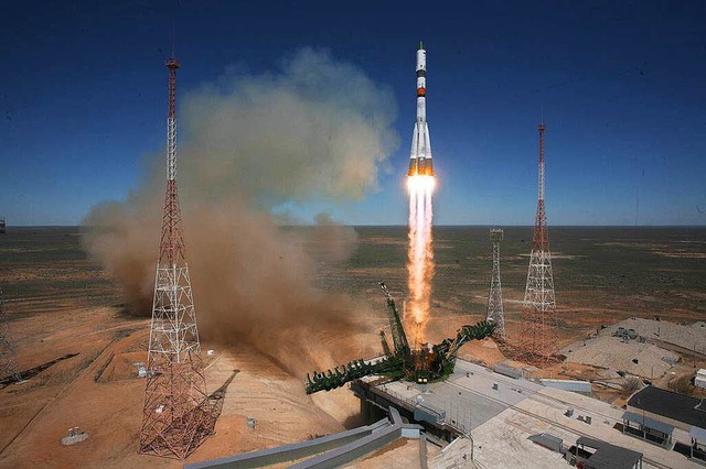 Baikonur &#8211; ein Weltraumbahnhof in der Steppe   | Foto: dpa