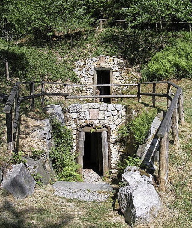 Rund 1000 Jahre alt: Stollen Silbergrndle   | Foto: Seebach