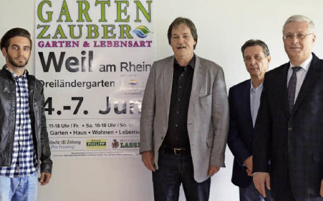 Freuen sich auf die  Premiere im Dreil...idt und OB Wolfgang Dietz (von links)   | Foto: SENF