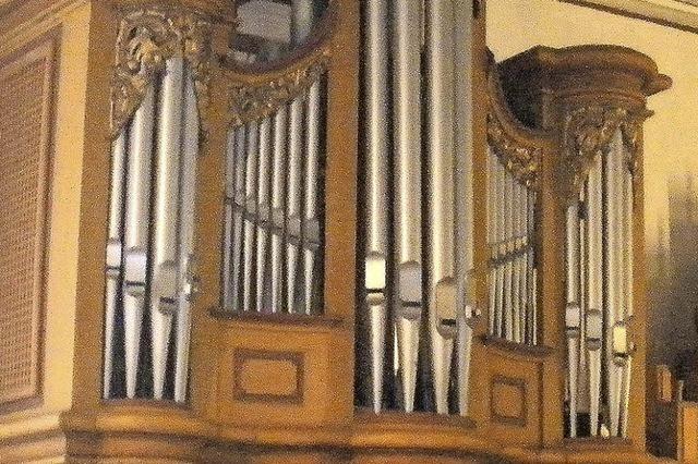 Aussicht auf renovierte Orgel mit besserem Klang