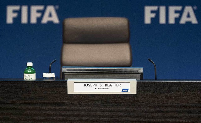 Fifa-Prsident Blatter tritt zurck  | Foto: AFP
