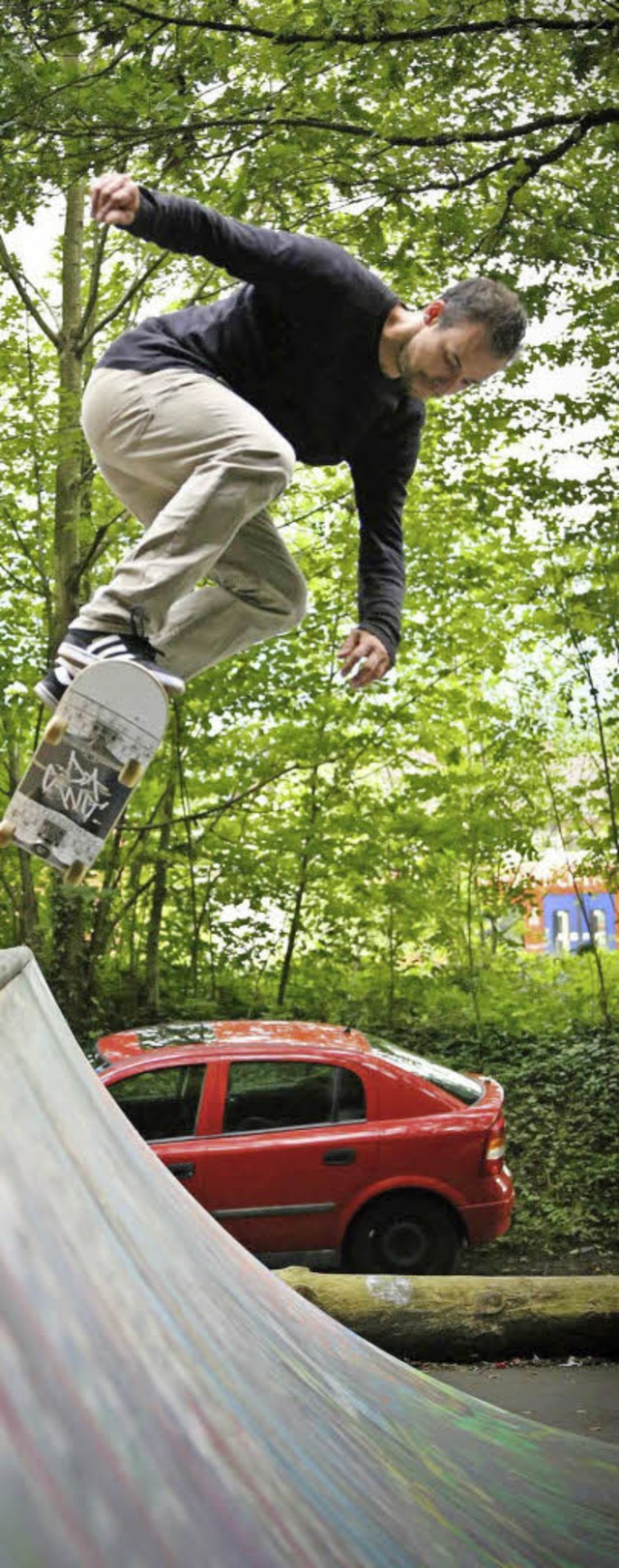 Viel Action in der Halfpipe kann man am Sonntag in Waldkirch miterleben.   | Foto: Sebastina Reich/city Beatz