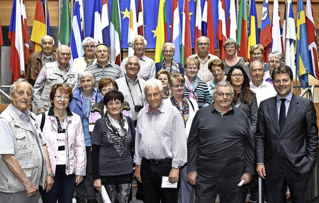 Europa im Blick: Die CDU-Senioren besuchten das Europaparlament in Straburg.   | Foto: zVg