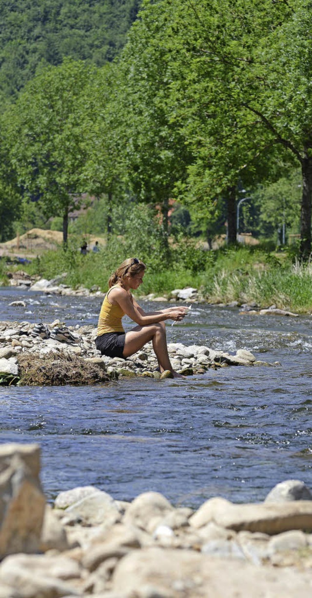 <BZ-LZW18>Mheloses Sommervergngen </... so mhelos kann Sommervergngen sein.  | Foto: Rita Eggstein