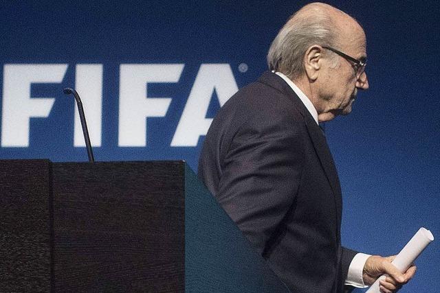 Blatter tritt zurck