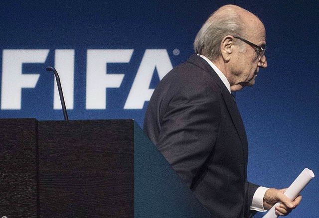 Hat genug: Joseph Blatter  | Foto: afp
