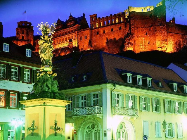 Da wollen (fast) alle Touristen rauf:  das Heidelberger Schloss  | Foto: Heidelberg Marketing