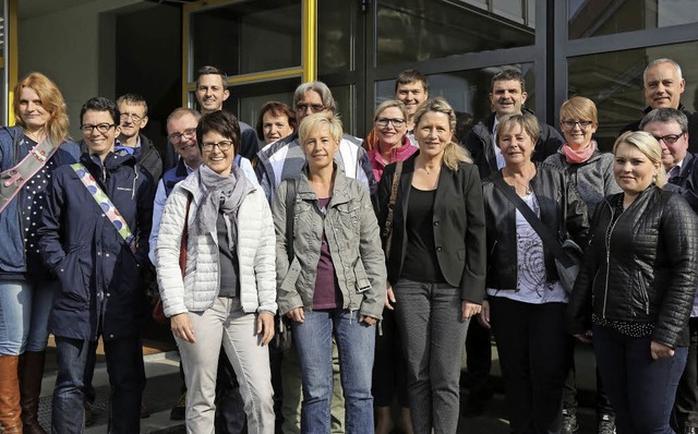 Etwa 20 Weiler Jungunternehmerinnen un...&#8222;Urban Farmers&#8220; in Basel:   | Foto: ZVG