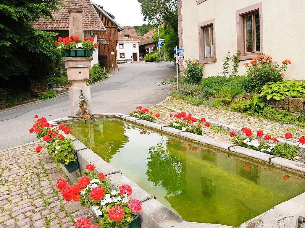 Der obere Dorfbrunnen