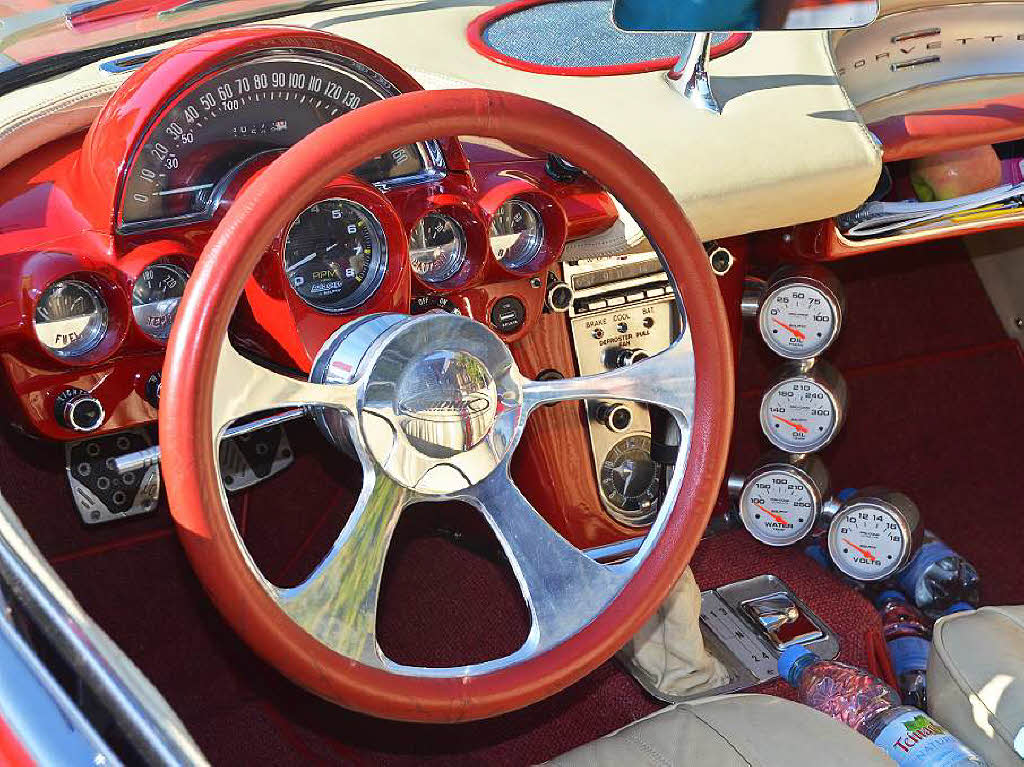 Cockpit der Corvette von 1960