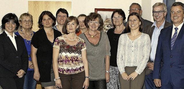 Der neue Vorstand von Verbindungen International Bad Krozingen  | Foto: BZ