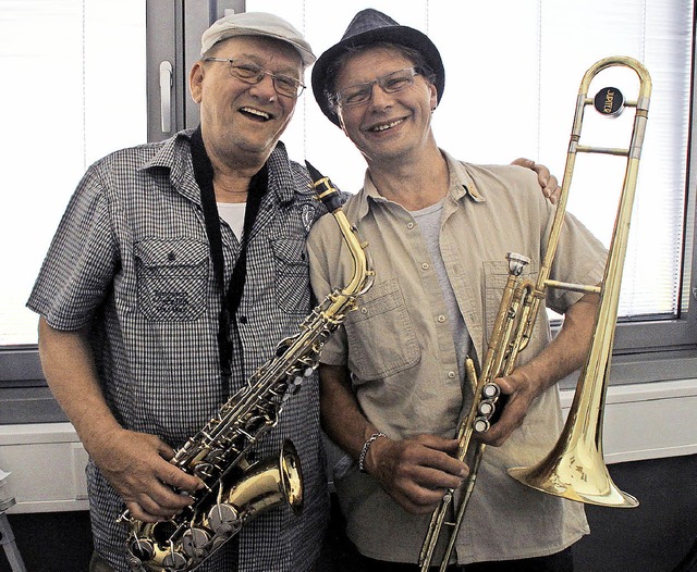 Wolfgang Marten (links) und Manfred Mllers.   | Foto: Moritz Lehmann