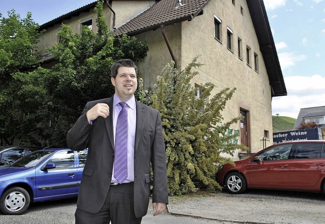 Durbachs Brgermeister Andreas Knig w...brik um weitere Investorenvorschlge.   | Foto: Robert Ullmann