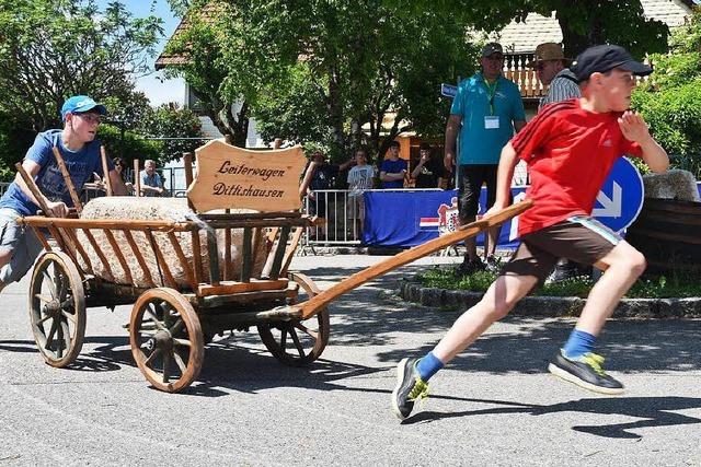 Fotos: Leiterwagenrennen in Dittishausen