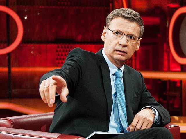 Gnther Jauch im ARD-Studio   | Foto: dpa