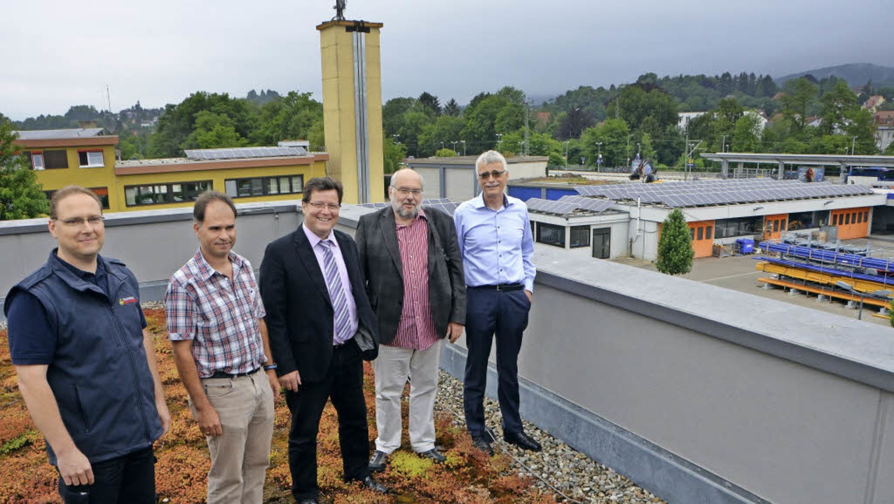 Sie organisieren das groe Fest an der...ne Besucher-Lounge eingerichtet wird.   | Foto: Gerhard Walser