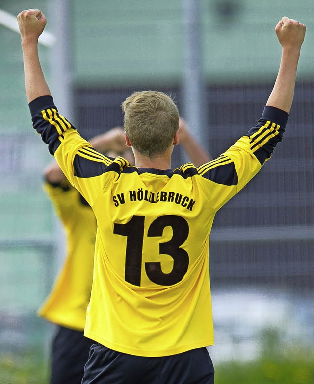 Am meisten zu jubeln hatte der SV Hlz... A2. Das Team wurde verdient Meister.   | Foto: Wolfgang Scheu