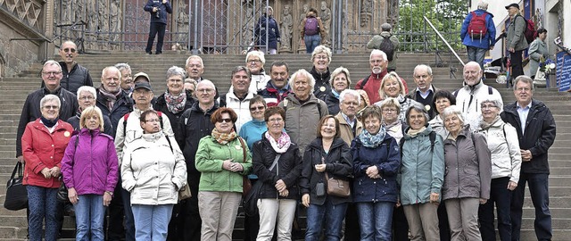 Die Reisegruppe aus Kandern und Istein   | Foto: privat