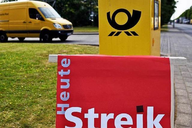 Briefe bleiben liegen: Poststreik auch in Südbaden