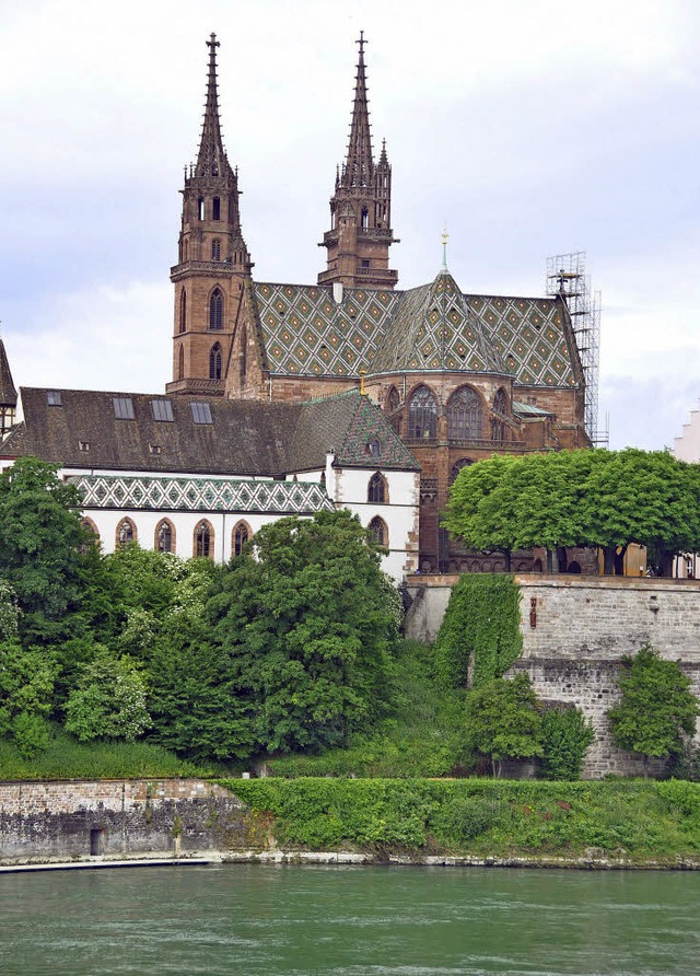 Das Mnster ist heute wie  vor 125 Jah...swrdigkeiten der Stadt am Rheinknie.   | Foto: Daniel Gramespacher