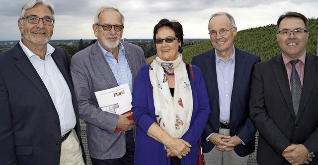 Vorstand und Geschftsfhrung der Offe... Christoph Jopen und Hans-Peter Kopp.   | Foto: Christine Storck