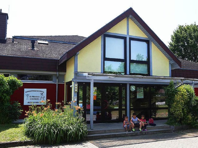 Vom Dach bis zum Eingangsbereich sanie...Kindergarten St. Nikolaus in Ichenheim  | Foto: Christoph Breithaupt, Christoph Breithaupt