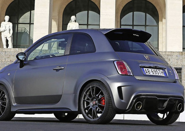  Abarth | Einige Menschen finden get... Biposto ist sie serienmig an Bord.)  | Foto: Abarth