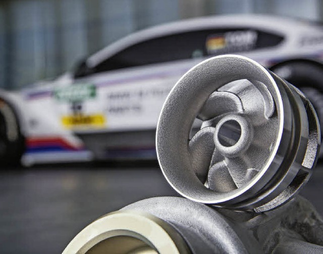 Ein Beispiel: BMW hat bereits  500 Was... Rennsport im 3D-Drucker hergestellt.   | Foto: bmw