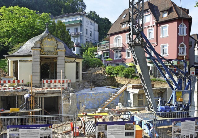 Baustelle: Noch reichlich zu tun gibt ...ertig ist &#8211; doch es geht voran.   | Foto: Michael Behrendt