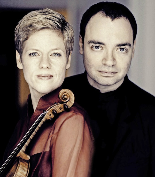 Isabelle Faust und Alexander Melnikov <BZ-Seitenhinweis></BZ-Seitenhinweis>  | Foto: Marco Borggreve