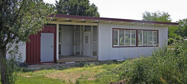 Weit gediehen ist der Ausbau des Vereinsheims der Hundefreunde Eichstetten.   | Foto: gustav rinklin