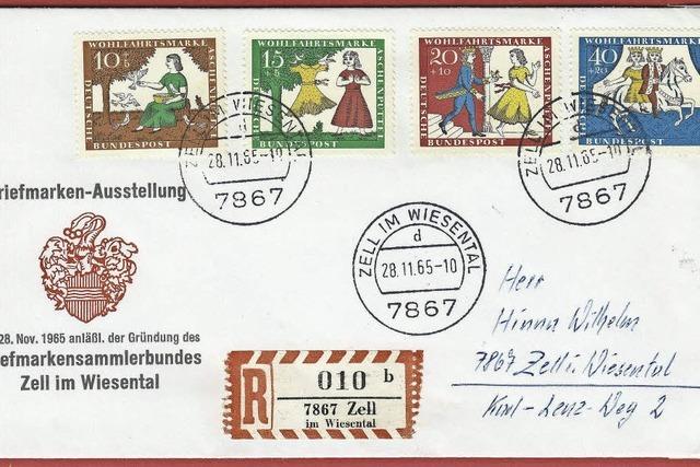 Vor 50 Jahren in Zell ein Briefmarkenbund