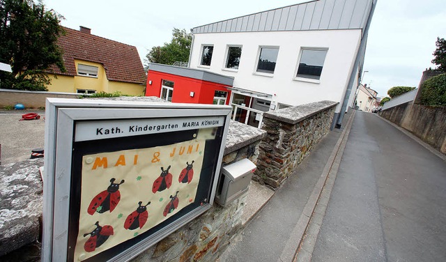 Die katholische Kindertagessttte Maria Knigin ist dicht.   | Foto: dpa