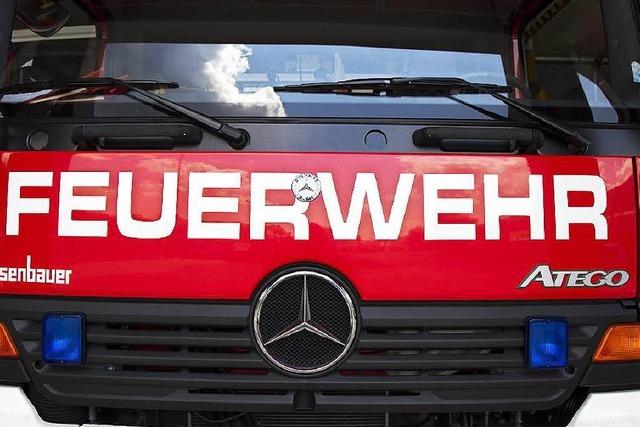 Heftiger Starkregen in Freiburg sorgt für viele Feuerwehreinsätze