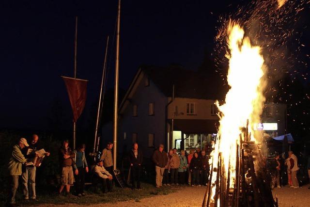 Sonnwendfeier mit dem Schwarzwalsdverein in Neustadt