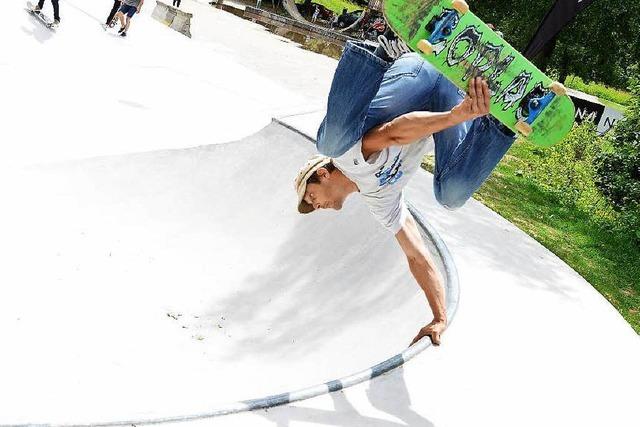 Fotos: Skater-Contest in Freiburg