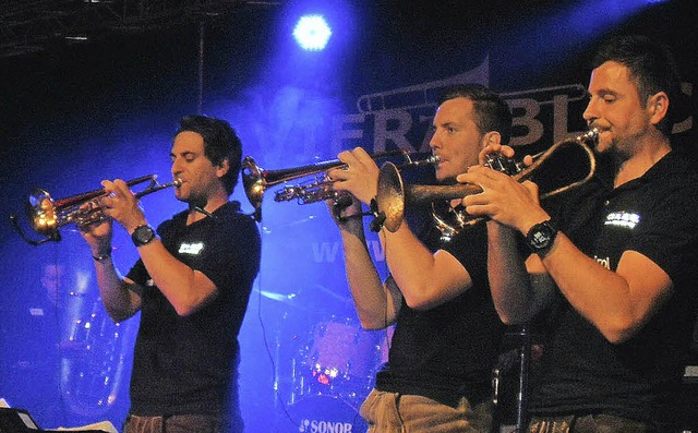 Die Band Viera Blech  aus Tirol   | Foto: Ernst Brugger