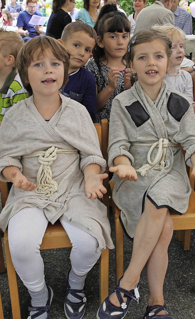 Den 50. Geburtstag des  Kindergartens ...enst und einem bunten Bhnenprogramm.   | Foto: Frank Linke