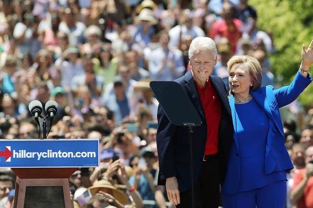 Mehr sein als eine First Lady: Clinton will Präsidenten werden
