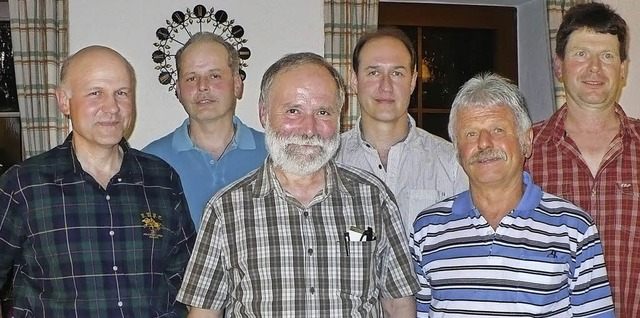 Mitglieder des Vorstands und des Aufsi...svorsitzender, Elmar Schmidt Vorstand.  | Foto: Gertrud Rittner