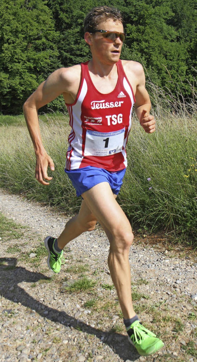 Bereit fr die Berglauf-EM: Benedikt Hoffmann aus Freiburg   | Foto: Stinn