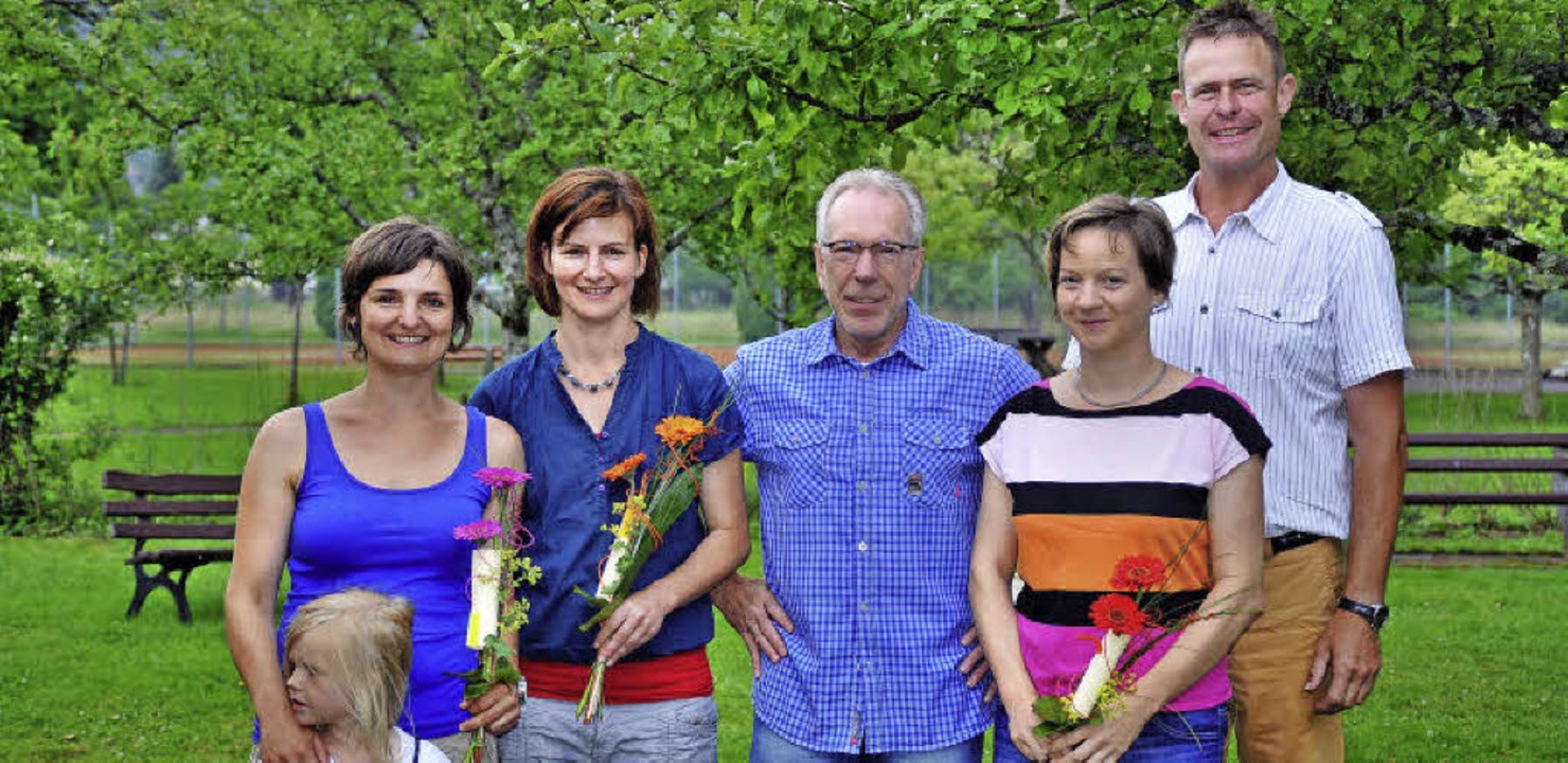 Dank und Anerkennung von Bürgermeister...rle und Katja Ruf-Kleiser (von links).  | Foto: Horst Dauenhauer