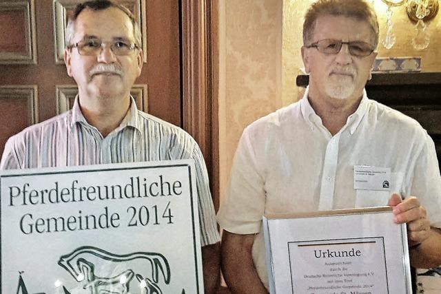 St. Mrgen als Pferdefreundliche Gemeinde ausgezeichnet