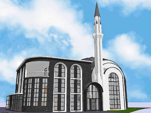 So soll die neue Moschee aussehen.  | Foto: Privat